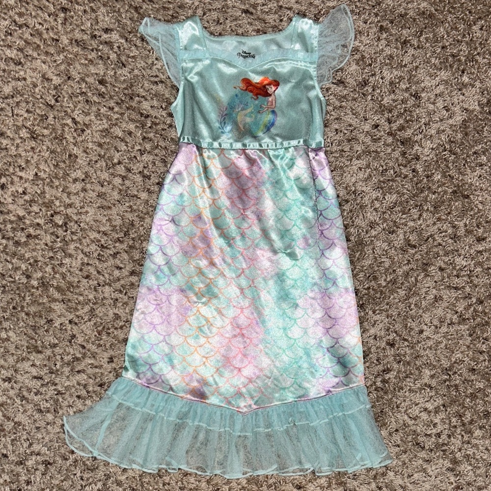 5T Girls’ The Little Mermaid Nightgown